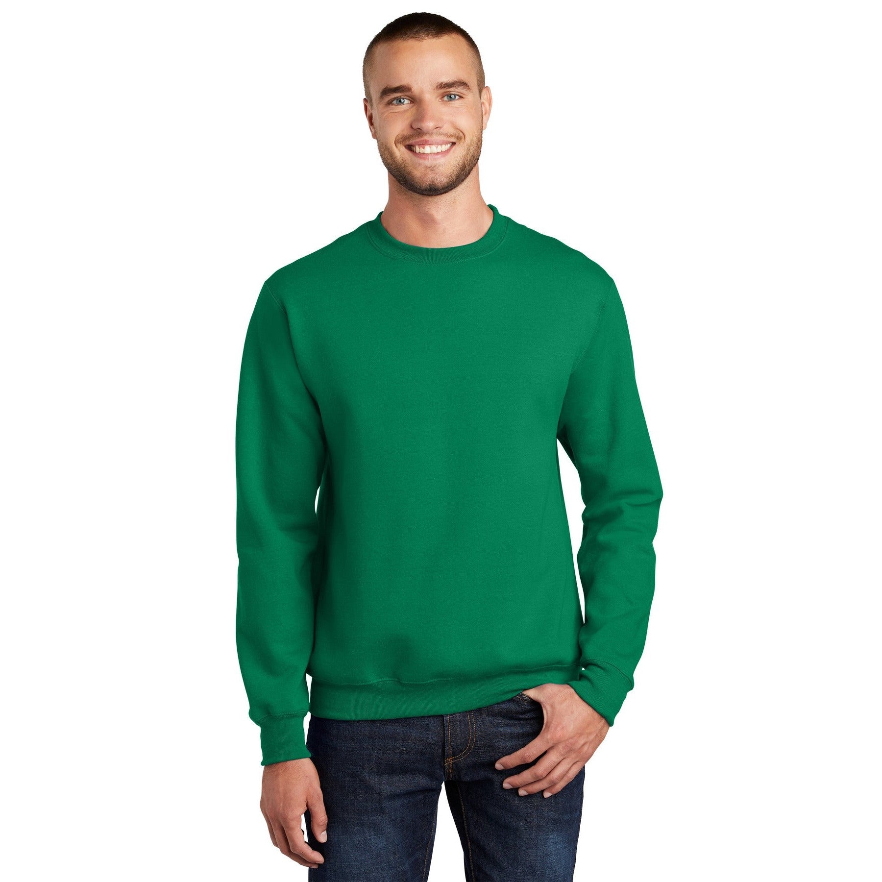 Port & Company-Port & Company® - Essential Fleece Crewneck Sweatshirt. PC90-MedTech-7